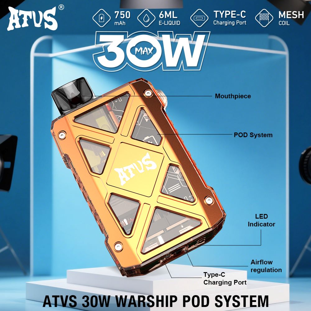 DE012 MAX Vaper Desechable Caladas Vapers ATVS Vape