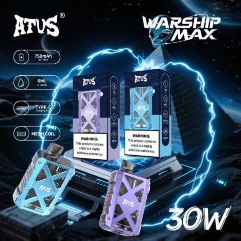 DE012 MAX Vaper Desechable Puffs 7000 Caladas Vapers ATVS Vape