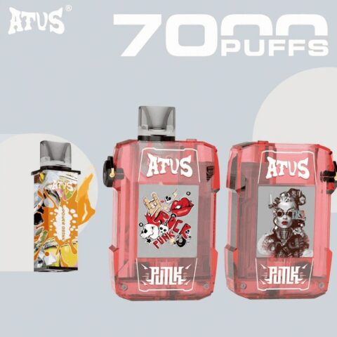 DE012 Vaper Desechable Puffs 7000 Caladas Vapers ATVS Vape