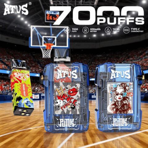 DE012 Vaper Desechable Puffs 7000 Caladas Vapers ATVS Vape