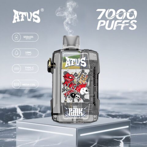 DE012 Vaper Desechable Puffs 7000 Caladas Vapers ATVS Vape