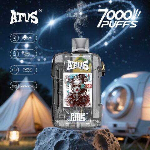 DE012 Vaper Desechable Puffs 7000 Caladas Vapers ATVS Vape