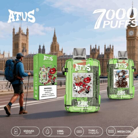 DE021 Einweg E-Zigarette 30000 Züge mit LED-Anzeige wiederaufladbar und einstellbarer Luftstrom MTL DTL ATVS