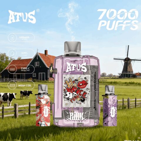 DE021 Einweg E-Zigarette 30000 Züge mit LED-Anzeige wiederaufladbar und einstellbarer Luftstrom MTL DTL ATVS