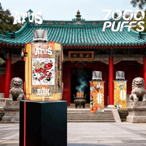 DE021 Einweg E-Zigarette 30000 Züge mit LED-Anzeige wiederaufladbar und einstellbarer Luftstrom MTL DTL ATVS