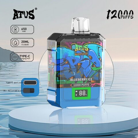 DE013A Vaper Desechable Puffs 12000 Caladas Vapers ATVS Vape