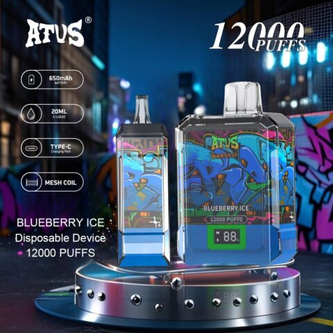 DE013A Vaper Desechable Puffs 12000 Caladas Vapers ATVS Vape