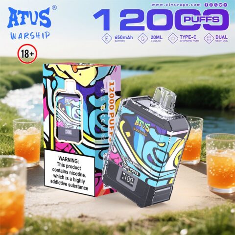 DE013A Vaper Desechable Puffs 12000 Caladas Vapers ATVS Vape