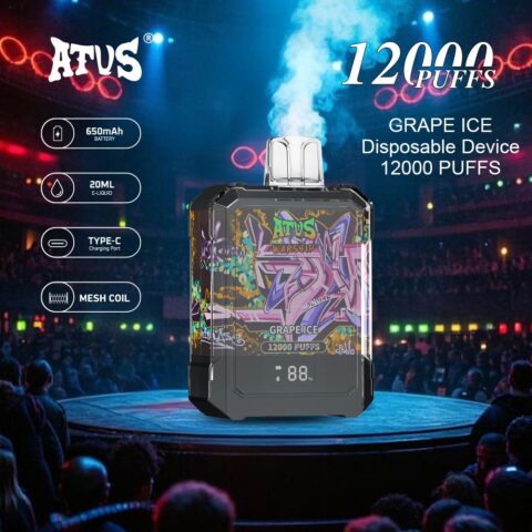 DE013A Vaper Desechable Puffs 12000 Caladas Vapers ATVS Vape