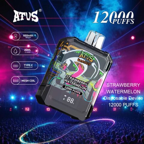 DE013A Vaper Desechable Puffs 12000 Caladas Vapers ATVS Vape