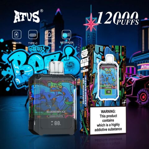 DE013A Vaper Desechable Puffs 12000 Caladas Vapers ATVS Vape