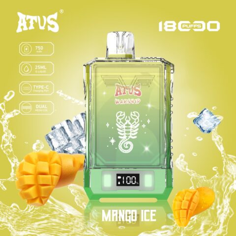 DE015 Vaper Desechable Puffs 18000 Caladas Vapers ATVS Vape