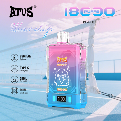 DE015 Vaper Desechable Puffs 18000 Caladas Vapers ATVS Vape