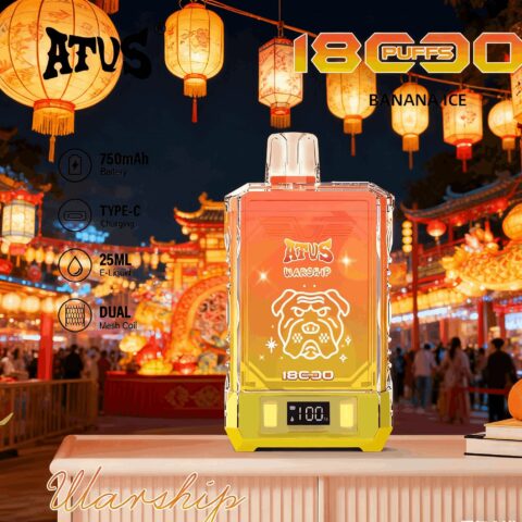 DE015 Vaper Desechable Puffs 18000 Caladas Vapers ATVS Vape