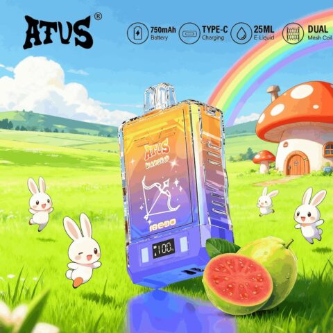 DE015 Vaper Desechable Puffs 18000 Caladas Vapers ATVS Vape