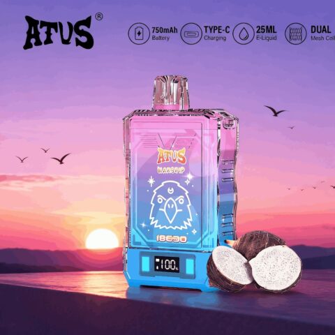 DE015 Vaper Desechable Puffs 18000 Caladas Vapers ATVS Vape