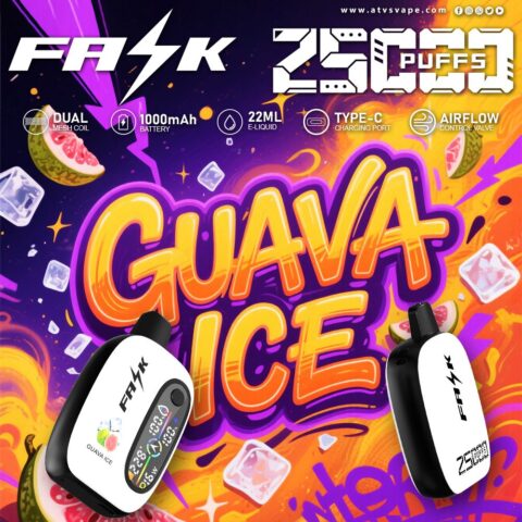 DE016 Vaper Desechable Puffs 25000 Caladas Vapers ATVS Vape