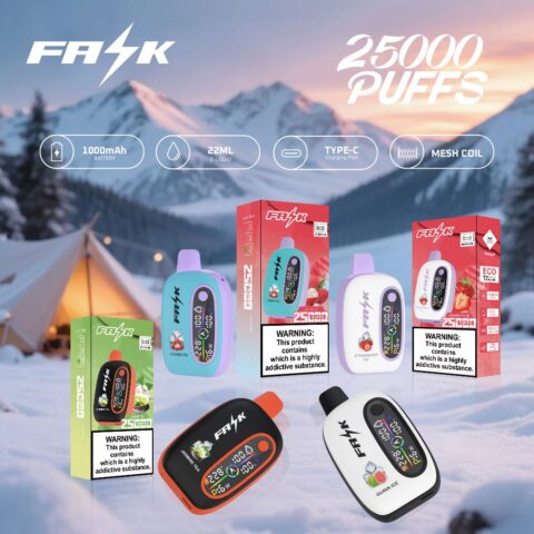 DE016 Vaper Desechable Puffs 25000 Caladas Vapers ATVS Vape