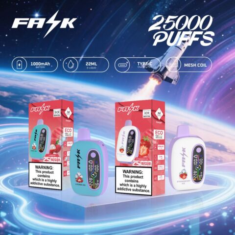 DE016 Vaper Desechable Puffs 25000 Caladas Vapers ATVS Vape