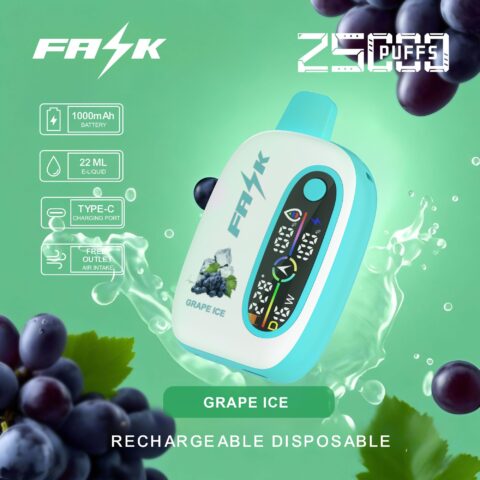 DE016 Vaper Desechable Puffs 25000 Caladas Vapers ATVS Vape