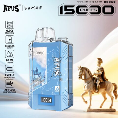 DE017 Vaper Desechable Puffs 15000 Caladas Vapers ATVS Vape