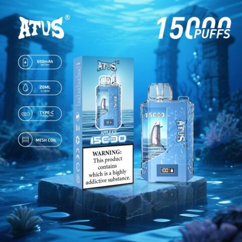 DE017 Vaper Desechable Puffs 15000 Caladas Vapers ATVS Vape