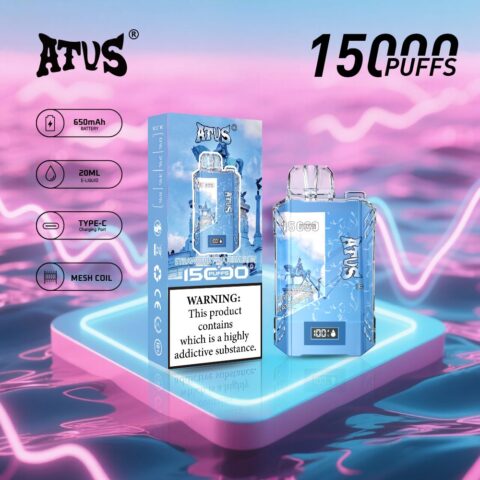 DE017 Vaper Desechable Puffs 15000 Caladas Vapers ATVS Vape