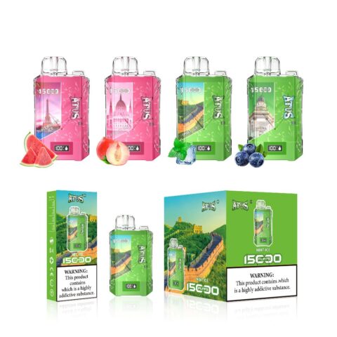 DE017 Vaper Desechable Puffs 15000 Caladas Vapers ATVS Vape