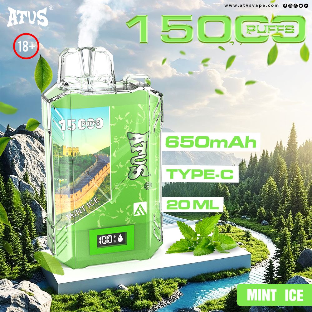 DE017 Vaper Desechable Puffs 15000 Caladas Vapers