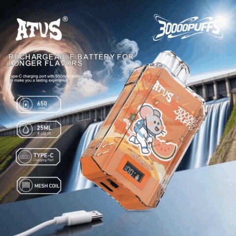 DE017 Vaper Desechable Puffs 30000 Caladas Vapers ATVS Vape