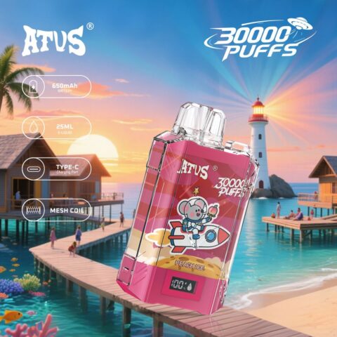 DE017 Vaper Desechable Puffs 30000 Caladas Vapers ATVS Vape