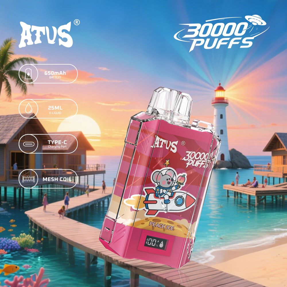 DE017 Vaper Desechable Puffs 30000 Caladas Vapers ATVS Vape