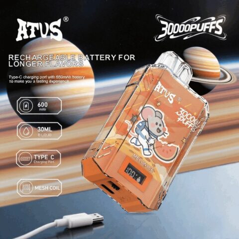 DE017 Vaper Desechable Puffs 30000 Caladas Vapers ATVS Vape