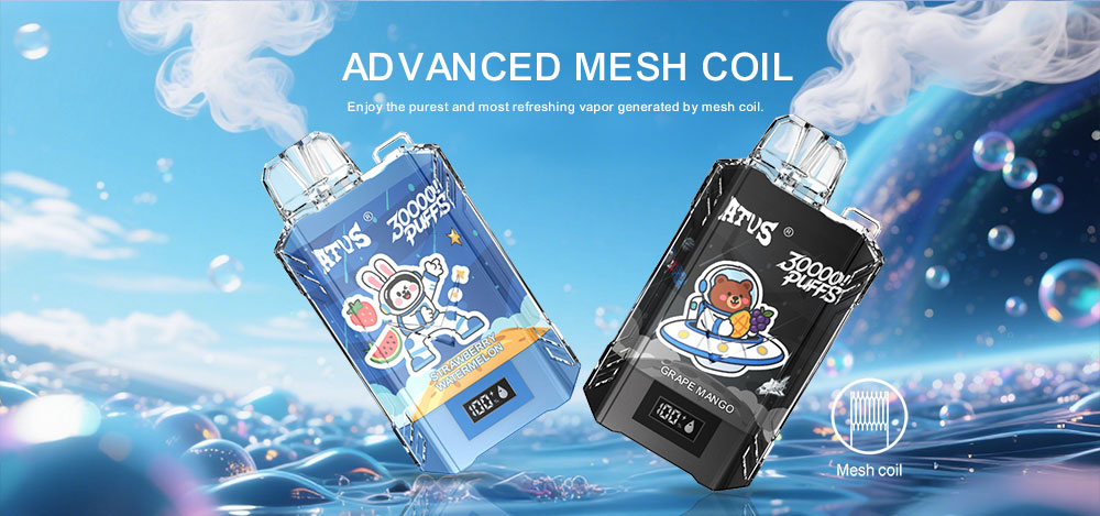 DE017 Vaper Desechable Puffs 30000 Caladas Vapers ATVS Vape