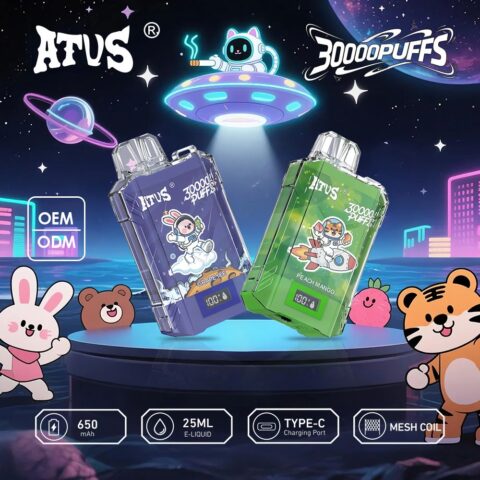 DE017 Vaper Desechable Puffs 30000 Caladas Vapers ATVS Vape