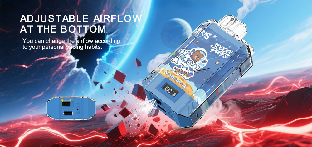 DE017 Vaper Desechable Puffs 30000 Caladas Vapers ATVS Vape