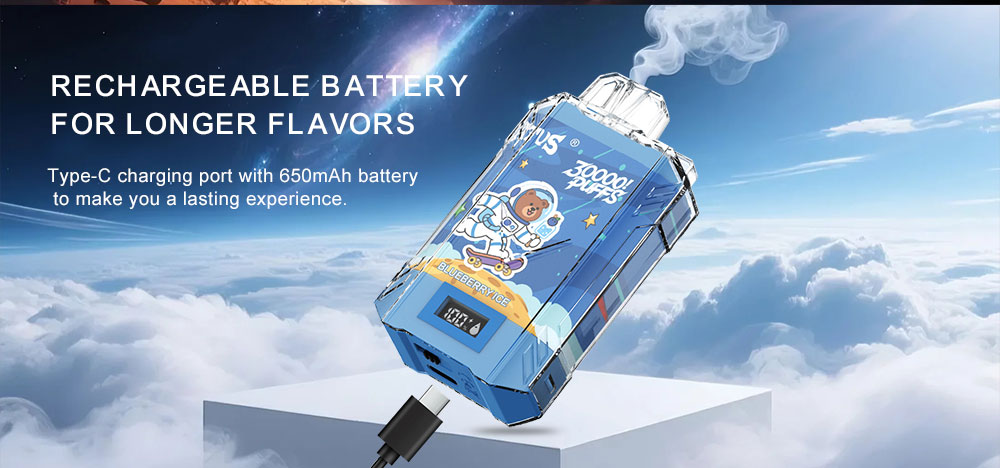DE017 Vaper Desechable Puffs 30000 Caladas Vapers ATVS Vape