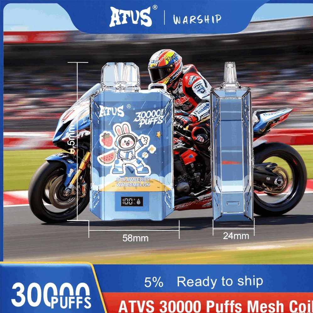 DE017 Vaper Desechable Puffs 30000 Caladas Vapers ATVS Vape