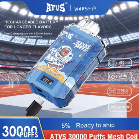 DE017 Vaper Desechable Puffs 30000 Caladas Vapers ATVS Vape