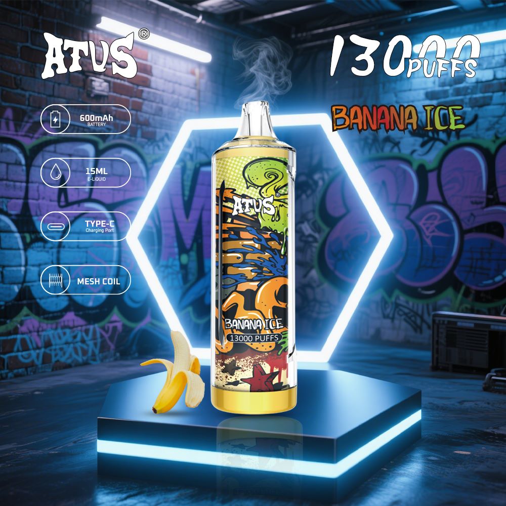 DE018 Vaper Desechable Puffs 13000 Caladas Vapers ATVS Vape