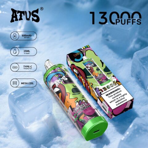 DE018 Vaper Desechable Puffs 13000 Caladas Vapers ATVS Vape