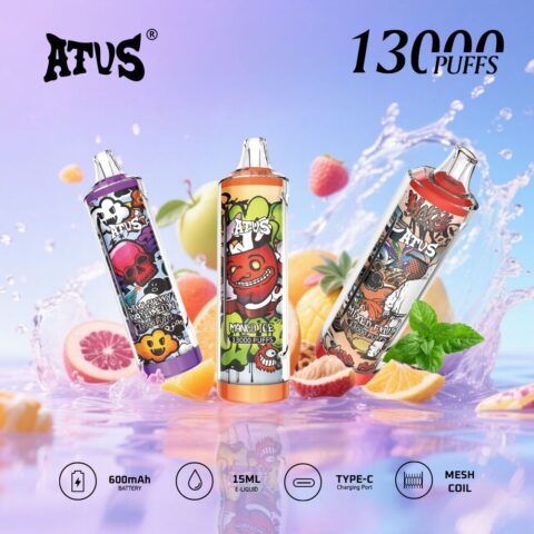 DE018 Vaper Desechable Puffs 13000 Caladas Vapers ATVS Vape