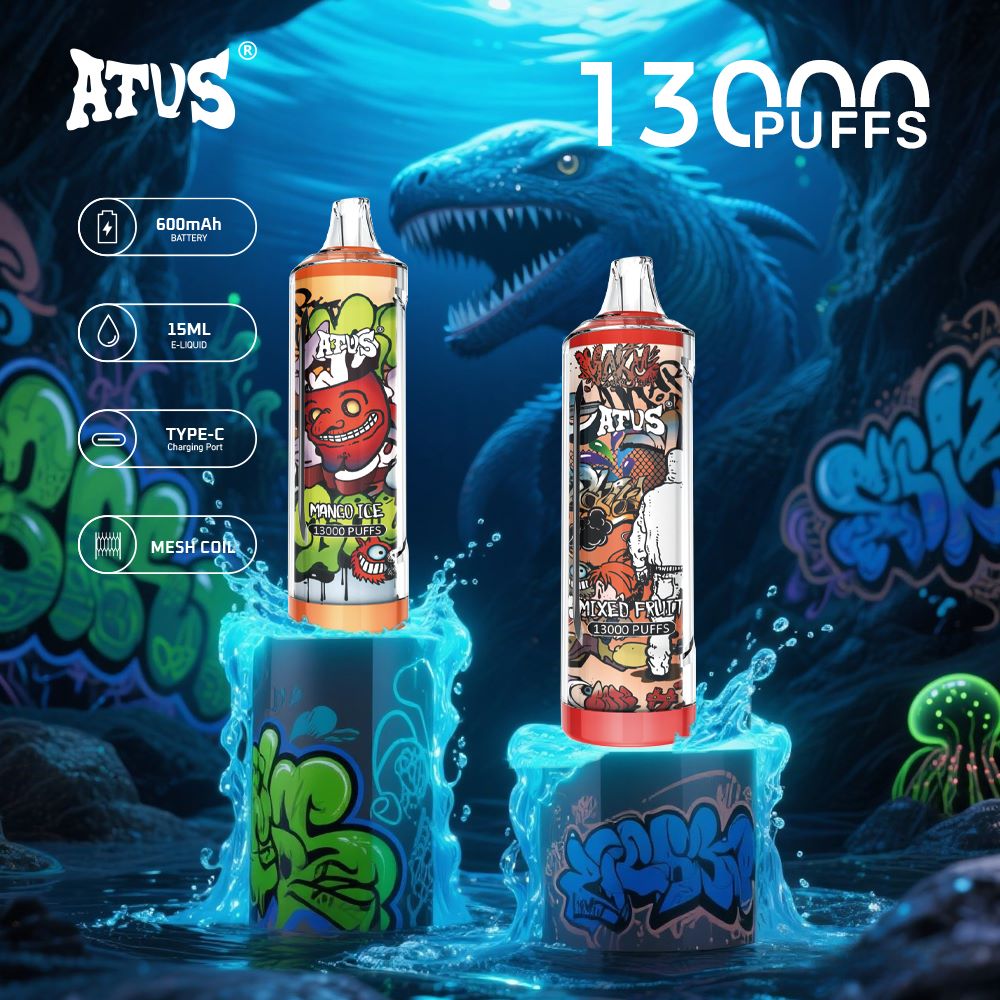 DE018 Vaper Desechable Puffs 13000 Caladas Vapers ATVS Vape