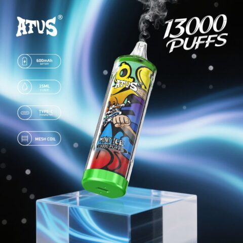 DE018 Vaper Desechable Puffs 13000 Caladas Vapers ATVS Vape