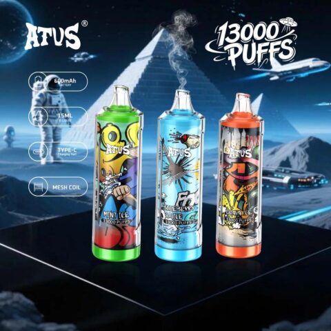 DE018 Vaper Desechable Puffs 13000 Caladas Vapers ATVS Vape