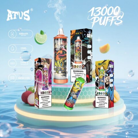 DE018 Vaper Desechable Puffs 13000 Caladas Vapers ATVS Vape