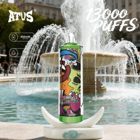 DE018 Vaper Desechable Puffs 13000 Caladas Vapers ATVS Vape