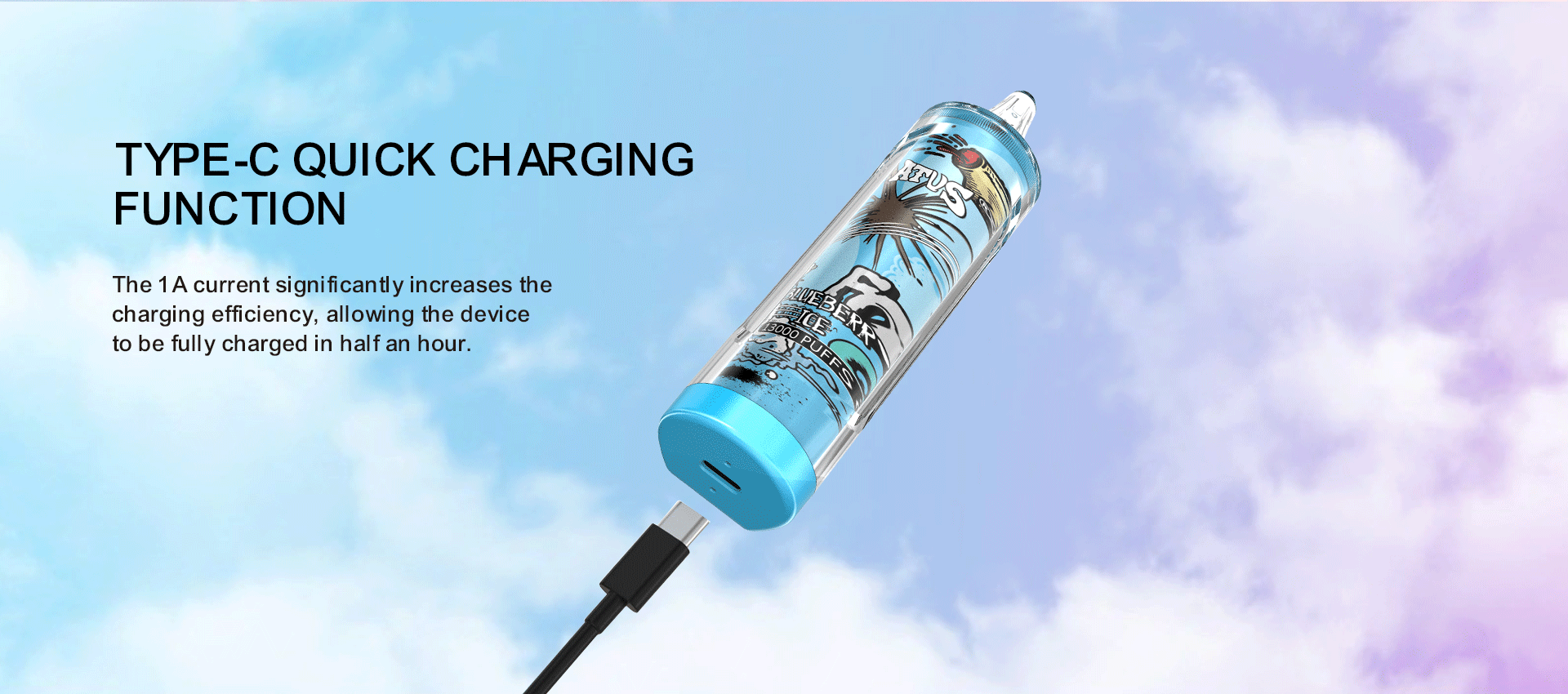 DE018 Vaper Desechable Puffs 13000 Caladas Vapers ATVS Vape