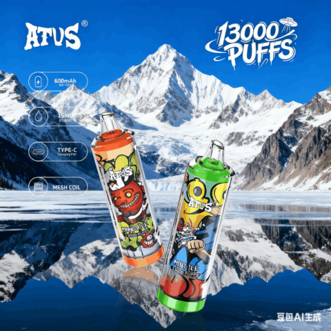 DE018 Vaper Desechable Puffs 13000 Caladas Vapers ATVS Vape