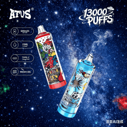 DE018 Vaper Desechable Puffs 13000 Caladas Vapers ATVS Vape